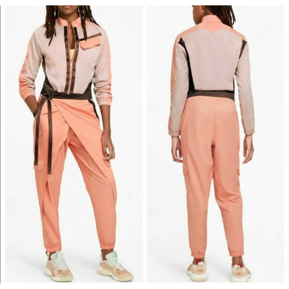 Jordan Next Future Primal Flightsuit Womens XS Arctic Orange DA1517 Jumpsuit NEW